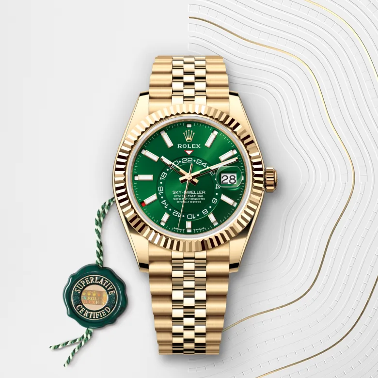Rolex Sky-Dweller 18 kt yellow gold, M336938-0008